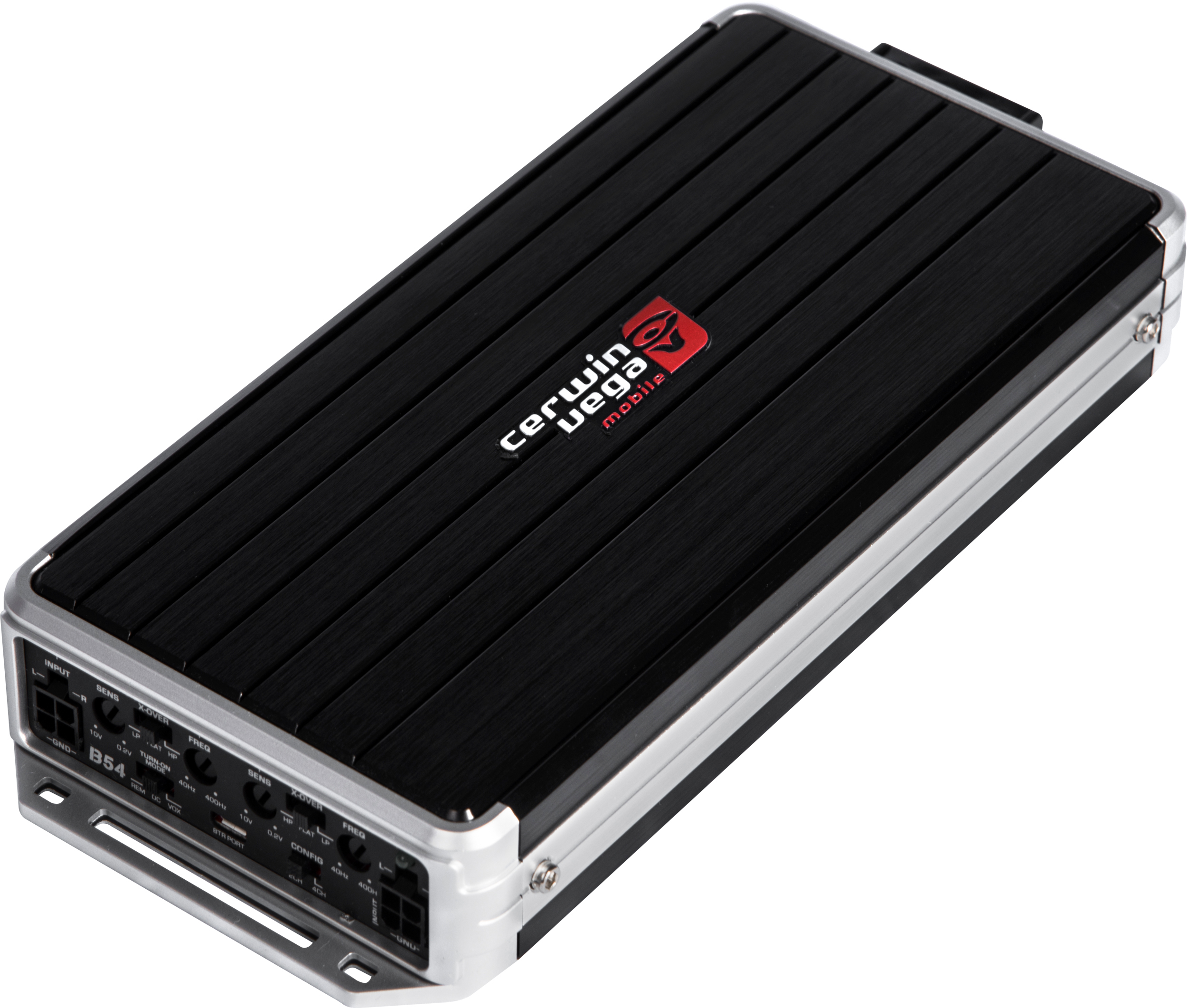 Cerwin Vega B54 4-Channel Amplifier 90Wx4 RMS - 165W @ 2 Ohm, 90W @ 4 Ohm, 4-Channel Amp - Click Image to Close