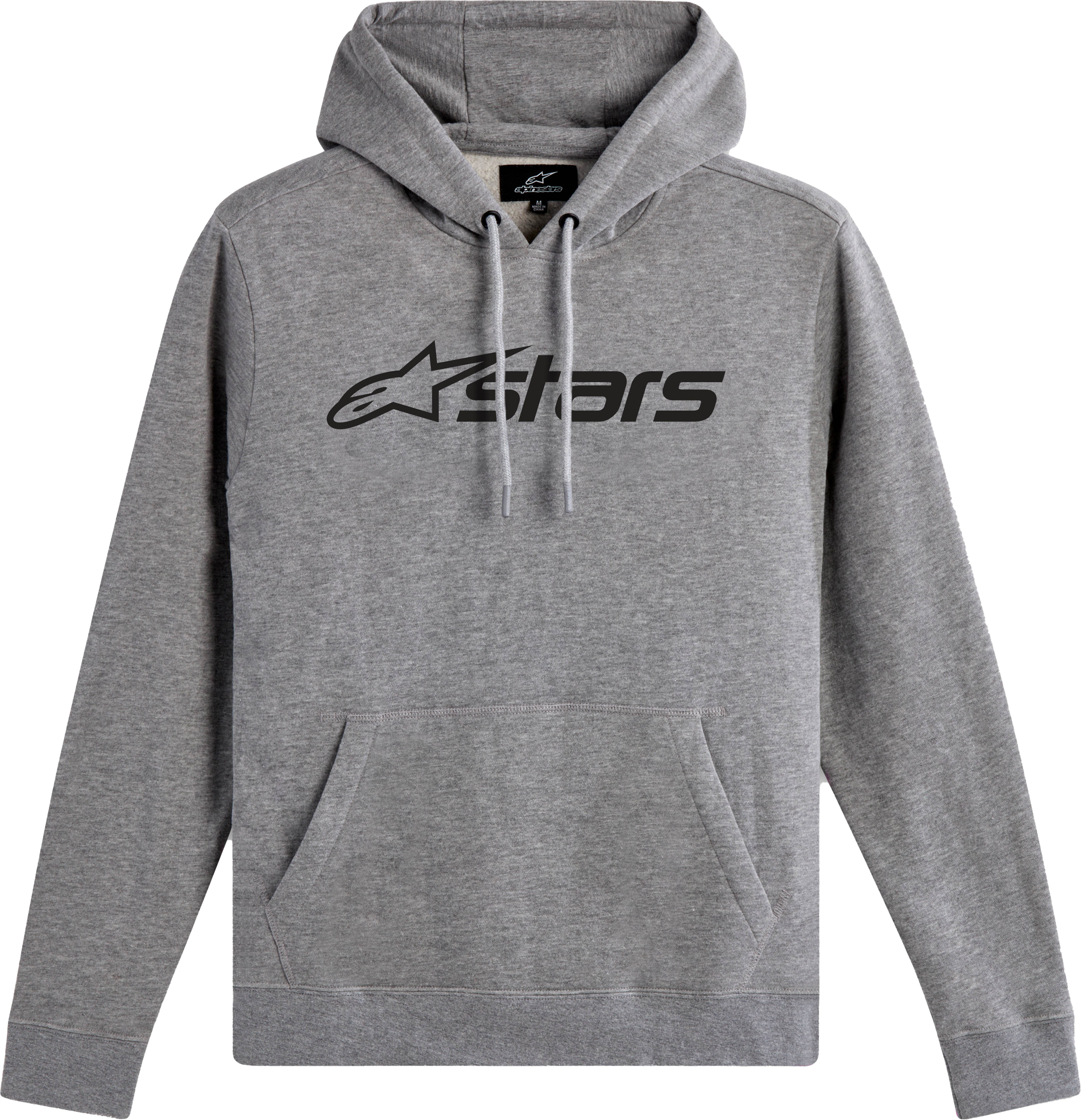 Alpinestars Blaze Hoodie V3 Grey Heather/Black Medium - Medium Grey Heather/Black hoodie for men - Click Image to Close