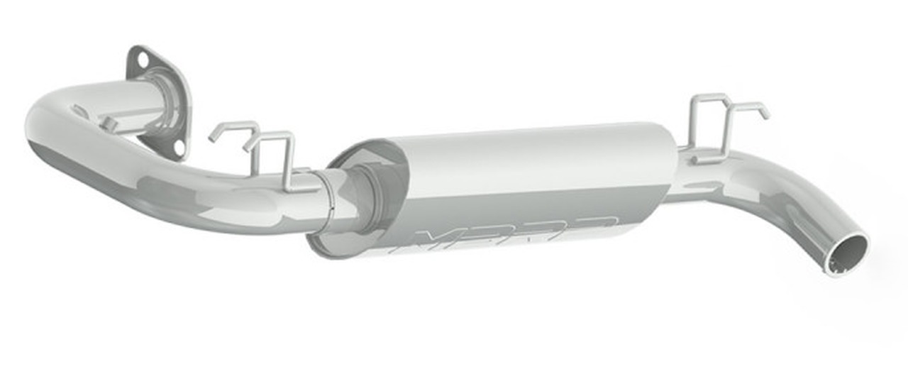 MBRP Oval Sport Slip-On Muffler Polished Fits 19-21 Honda Talon 1000 R/X - Click Image to Close