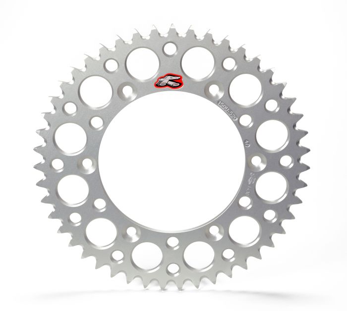 Renthal Ultralight Rear Sprocket Silver 520-52T Fits 2018/21-22 KLX450R - Click Image to Close