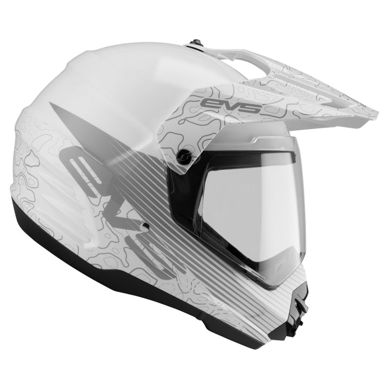 Dual Sport Helmet Venture Arise White - Medium - Click Image to Close