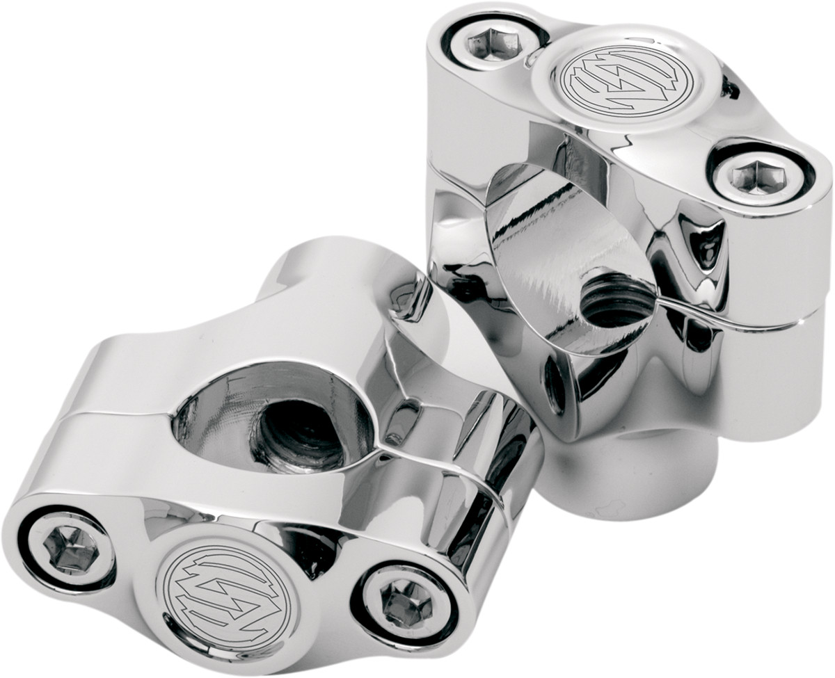 Chrome Moto Risers 1.25" Tall RSD - Click Image to Close