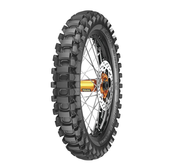 MC360 Midhard Bias Rear Tire 110/100-18 Tube Type - Click Image to Close