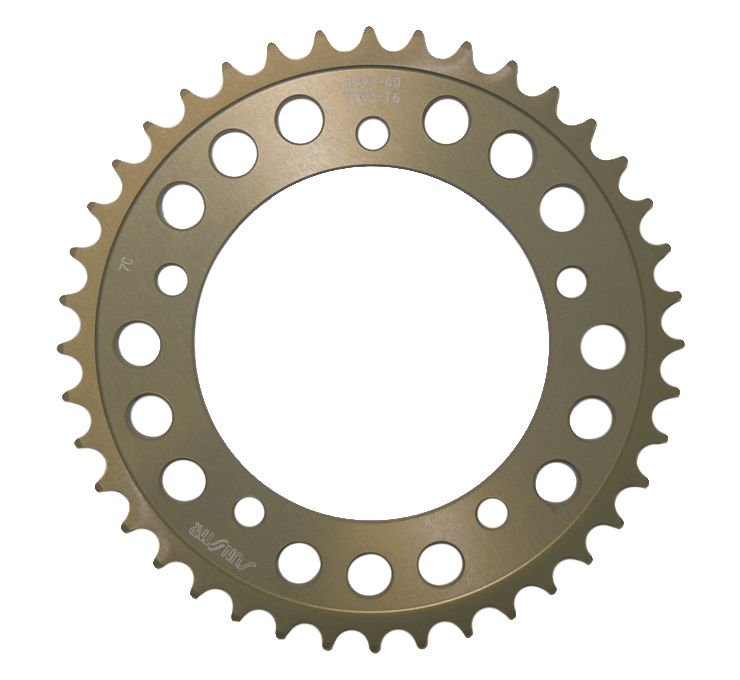 Works Triplestar Aluminum Rear Sprocket 41T - For 00-12 VStrom GSXR SV - Click Image to Close