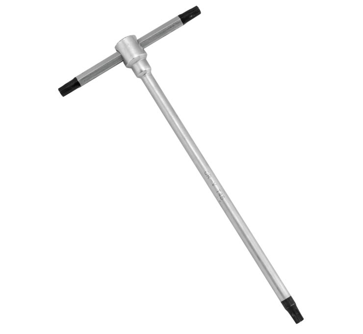 BikeMaster Sliding T-Handle Torx Wrench T45 Tool Steel - Click Image to Close