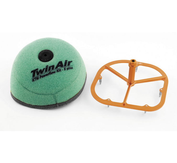 Twin Air Powerflow Air Filter Kit w/Mount Fits KTM Small 5-Pin Models - Click Image to Close