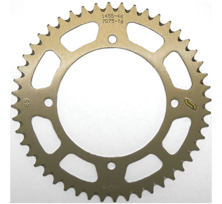 Works Triplestar Aluminum Rear Sprocket 45T - For 00-20 KX65 RM65 - Click Image to Close