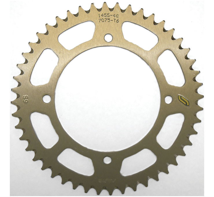 Works Triplestar Aluminum Rear Sprocket 45T - For 00-20 KX65 RM65 - Click Image to Close