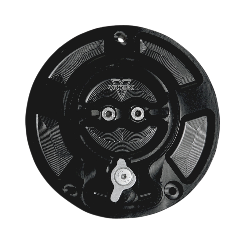 V3 Black Keyless Fuel Gas Cap - Yamaha R1 - Click Image to Close