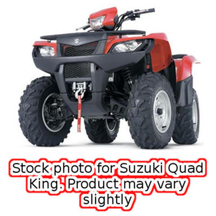 ATV Winch Mounting Kit - Suzuki King Quad - Click Image to Close