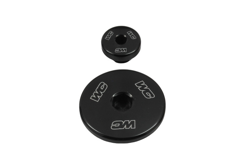 Works Connection Engine Plug Kit Black Fits Yamaha - Click Image to Close