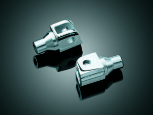 Kuryakyn Tapered Peg Adapter Front Chrome