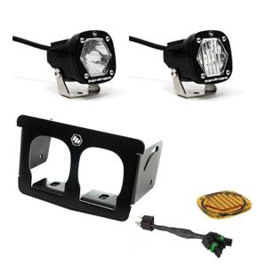 Baja Designs Dual S1 Headlight Kit Suzuki DRZ400/DR650 - Dual S1 headlight kit for Suzuki DRZ400/DR650