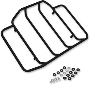 Show Chrome Black Luggage Rack 91-306BK For 80-21 HD Touring