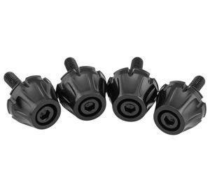 Kuryakyn Windshield Screws Black FLTR