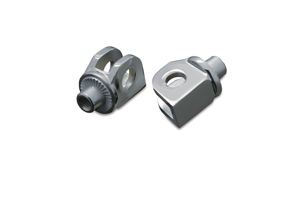 Kuryakyn Splined Peg Adapter Rear Chrome Pair
