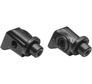 Kuryakyn Rear Footpeg Adapter Satin Black Fits BMW