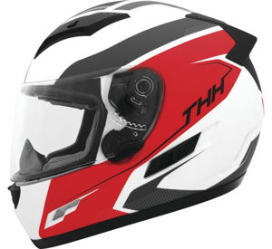 THH TS-80 Vision Full Face Helmet White/Red XS