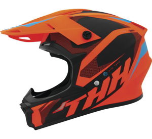THH T710X Airtech Helmet Orange/Black Youth Large