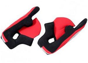Nolan Helmets N86 Cheekpad Red Xs