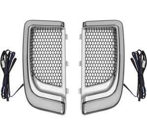 Tracer Lower Fairing Grill Chrome