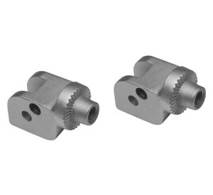 Kuryakyn Splined Peg Adapter Silver Fits Ducati