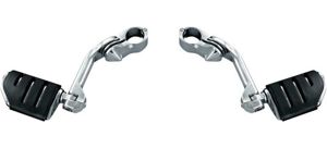 Tour Tech Trident Dually 6in Back Arm With 1-1/4in Clamps Chrome