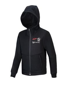 Alpinestars Youth Racer MX Fleece Hoodie Black - Size Large