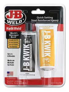 J-B Weld 8271 KwikWeld Professional Size Steel Reinforced Epoxy 10 oz.