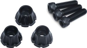 Kuryakyn Windshield Screws Gloss Black 5718