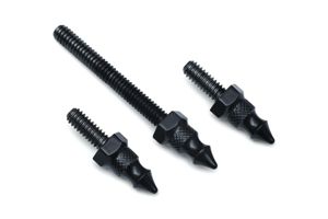 Kuryakyn Windshield Spikes Black Set of 3 Fits FLH & AirMaster Fairing