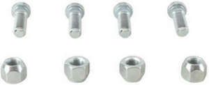 QuadBoss Front Wheel Stud & Nut Kit Black Fits 15-22 Yamaha YXC700 Viking VI