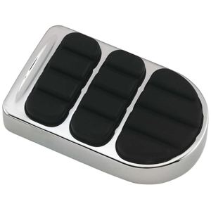 Kuryakyn ISO Standard Brake Pedal Pad Chrome