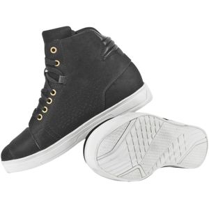 Speed and Strength Mad Dash Leather Shoes Black/White Women's 10