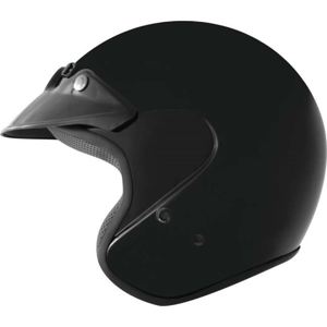 THH T-381 Open Face Helmet Black Large