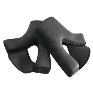 THH Helmets T710X Cheek Pads Black Medium Replacement Pads