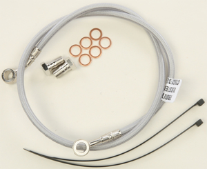 Stainless Steel Front 2-Lines Brake Line Kit - For 2016 KTM RC390