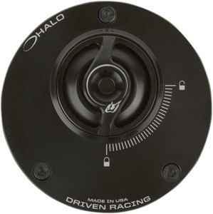 Driven Halo Fuel Cap Black DHFC-BK