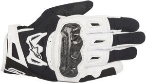 SMX-2 V2 Air Carbon Motorcycle Gloves Black/White Medium