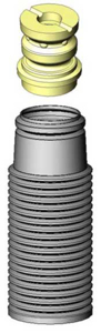 KYB Rear Strut Boot SB113 Fits BMW 320 77-83 & VW Jetta/Rabbit 80-84
