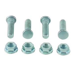 QuadBoss Wheel Stud & Nut Kit For 14-16 Polaris ACE 325 EFI - Fits 14-16 Polaris ACE 325 EFI front wheels