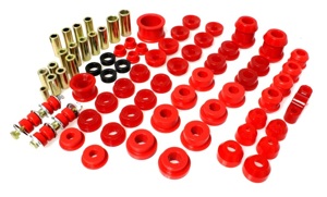 Energy Suspension Red Hyper-Flex Master Bushing Kit Fits 92-97 Civic/CRX/Del Sol