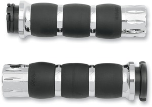 Velvet Air Grips Rival Throttle Slide 1" Black by Avon