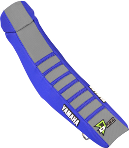 D'Cor Star Replica Seat Cover Blue/Grey Fits 14-18 Yamaha WR YZ