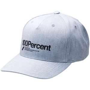 100% Men's Manifesto Hat in Heather Charcoal