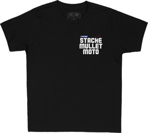 DBK Mullet Madness Youth Tee Black - Youth Medium - Short sleeve black youth shirt, size medium