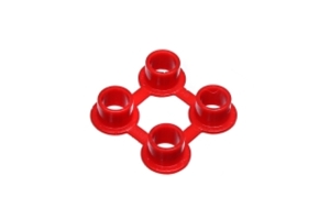 Shifter/Brake Pedal Bushing Red For Polaris XP 1000
