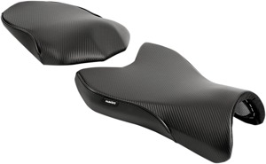 Sargent World Sport 2-Up Seat CarbonFX Vinyl Black Fits Yamaha FZ1
