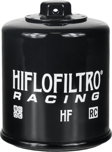 Race Oil Filter - Black - For 86-17 Aprilia Suzuki Kymco Arctic Cat