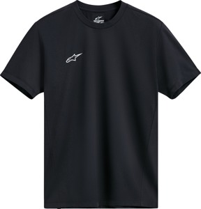 Alpinestars Point Performance SS Tee Black Medium Men's - Performance wicking tee, Black, Medium, Men's